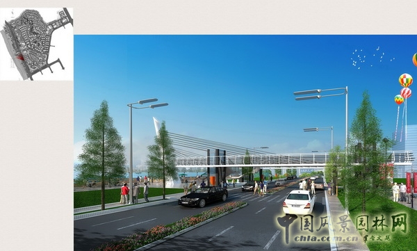 住宅景觀獎 湘江一號 山水比德 景觀設計 中國風景園林網