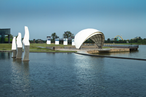 上海佘山月園園雕塑公園景觀