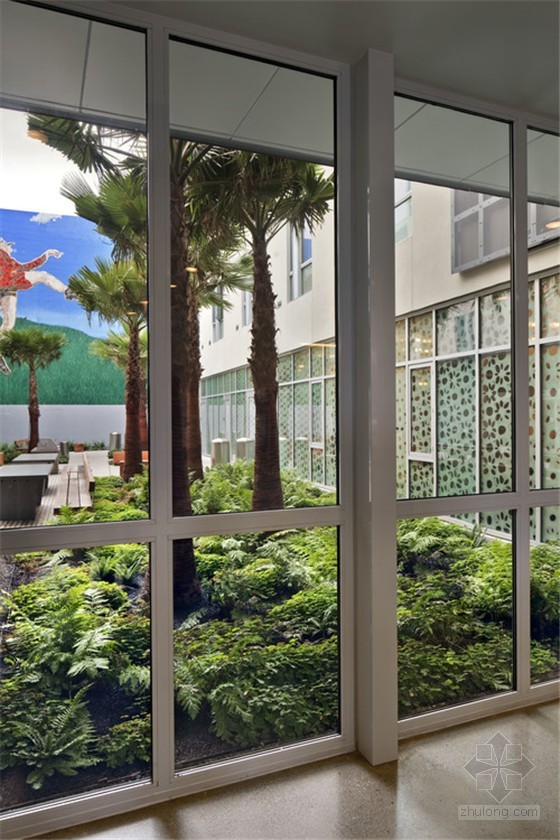 美國加利福尼亞理查森公寓景觀花園