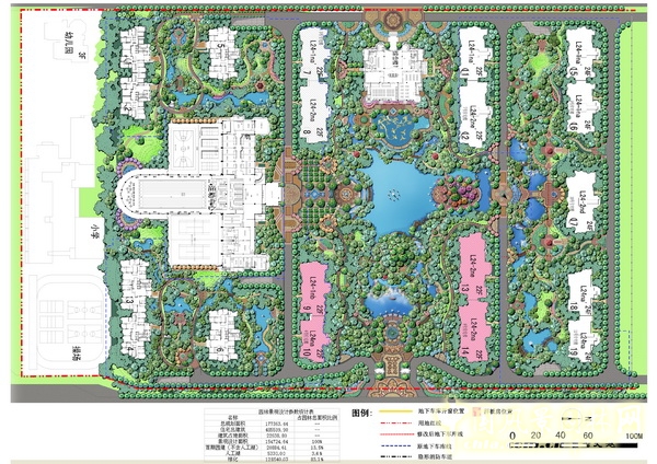 住宅景觀獎 恒大華府 景觀設計 山水比德 中國風景園林網