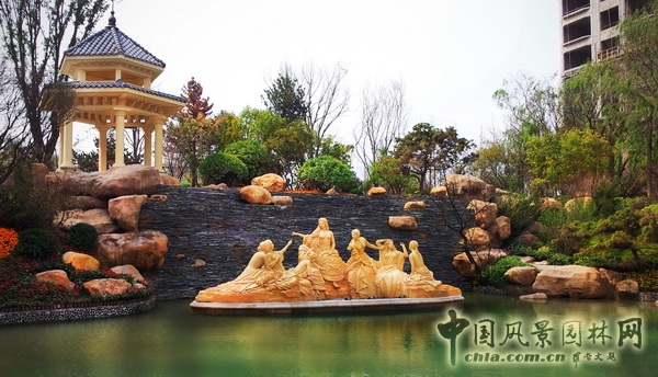 住宅景觀獎 恒大華府 景觀設計 山水比德 中國風景園林網