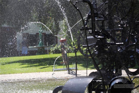 自行車噴泉