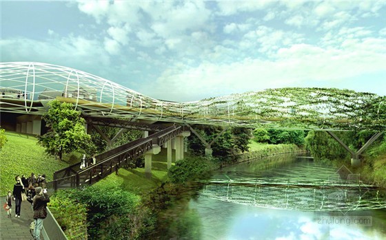 英國索爾福德芳草大橋