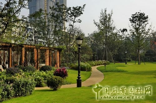 住宅景觀獎 園林景觀 成都世貿(mào) 成都世貿(mào)猛追灣項目