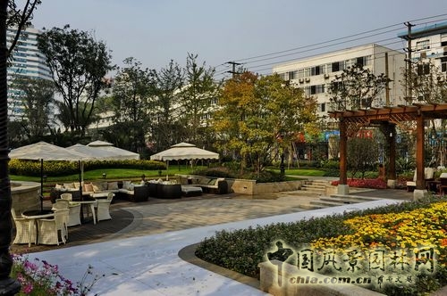 住宅景觀獎 園林景觀 成都世貿(mào) 成都世貿(mào)猛追灣項目