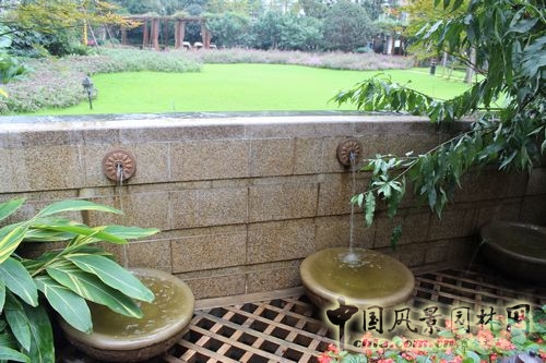 住宅景觀獎 園林景觀 成都世貿 成都世貿猛追灣項目  小區入口