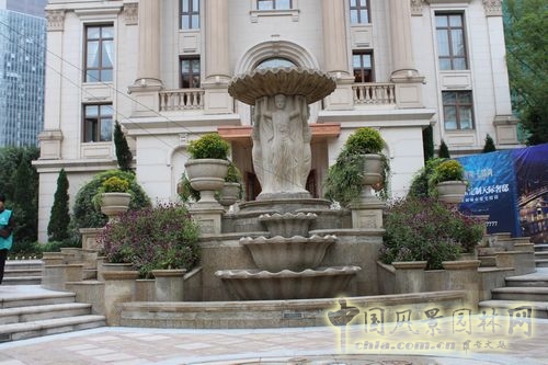 住宅景觀獎 園林景觀 成都世貿 成都世貿猛追灣項目 小區入口