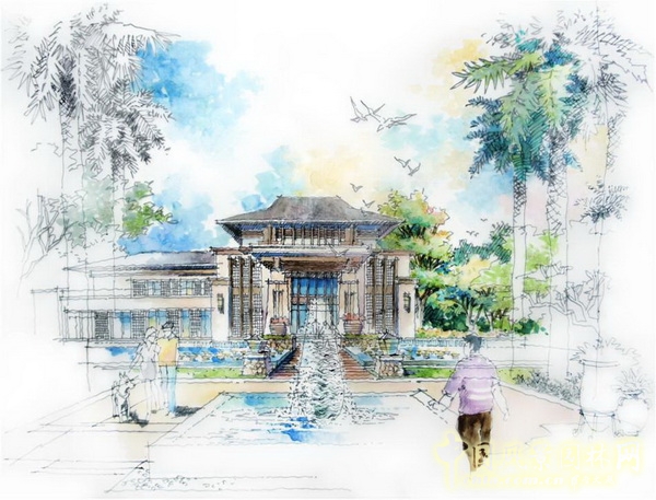 山水比德 景觀設(shè)計(jì) 世茂 君望墅 中國(guó)風(fēng)景園林網(wǎng)