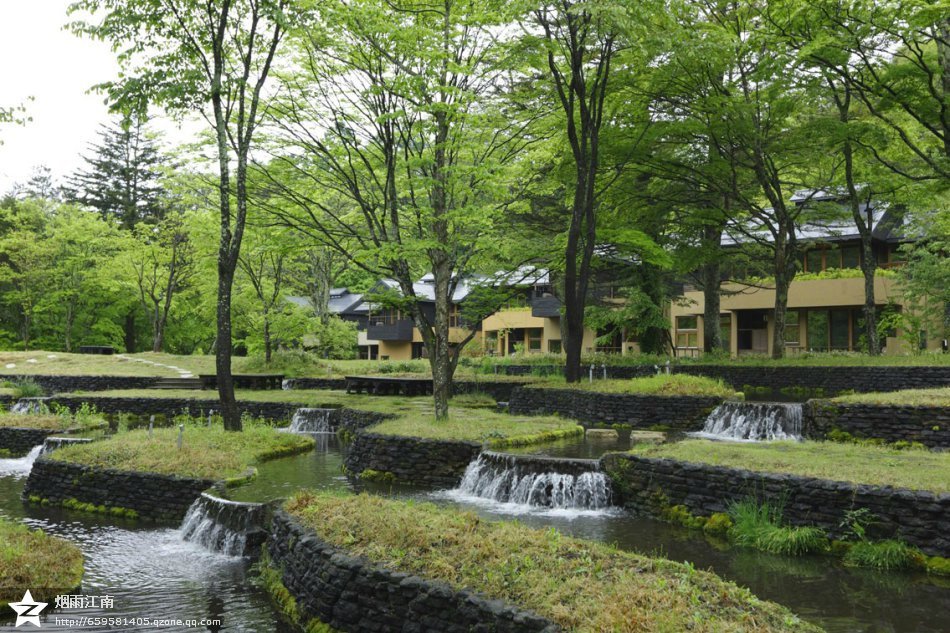 日本長野輕井澤虹夕諾雅酒店景觀設計