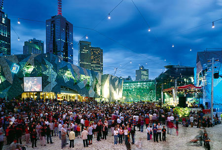 墨爾本聯(lián)邦廣場(chǎng) 聯(lián)邦廣場(chǎng) 城市廣場(chǎng) 廣場(chǎng)設(shè)計(jì)