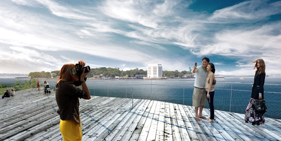 布魯克林大橋公園6號碼頭觀景臺