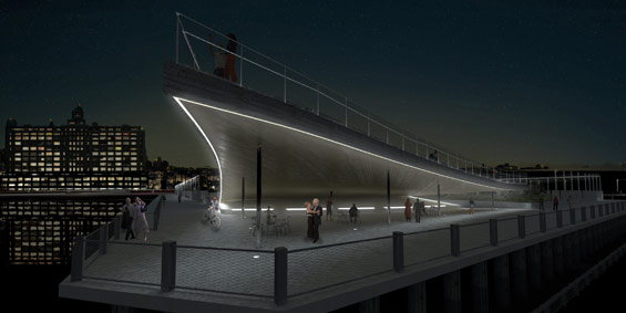 布魯克林大橋公園6號碼頭觀景臺