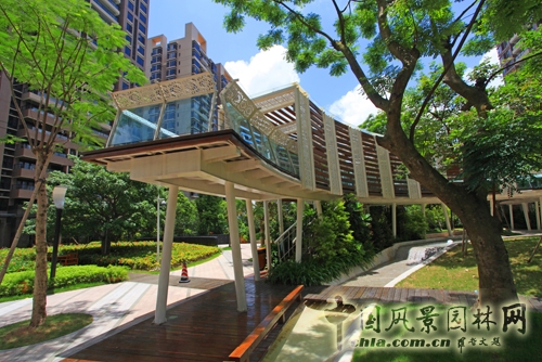 山水比德 御景山花園 園林工程