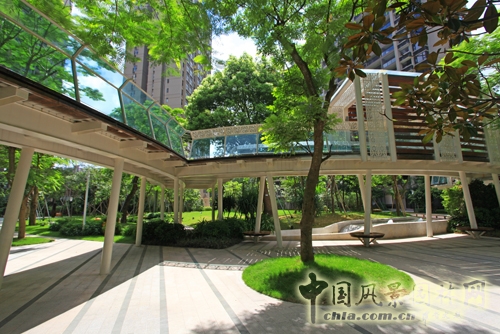 山水比德 御景山花園 園林工程