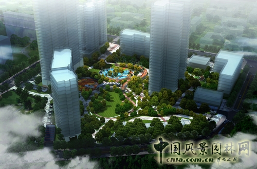 山水比德 御景山花園 園林工程