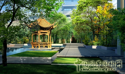 山水比德 力迅·時(shí)光里 景觀工程