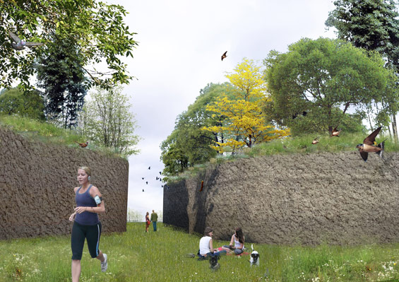 丹麥羅斯基勒之沙丘景觀