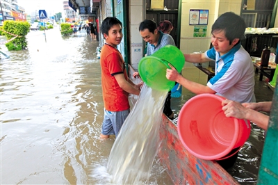 深圳暴雨 城市規(guī)劃 景觀園林