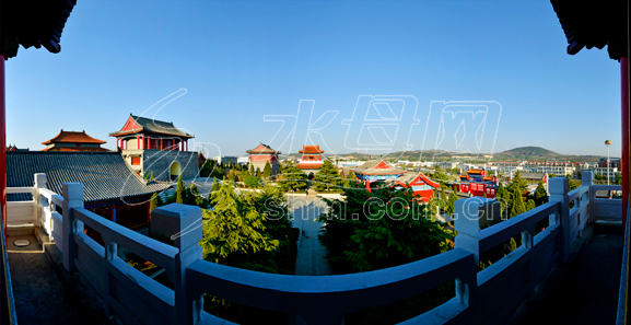 蓬萊烽臺(tái)勝景古建公園