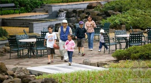 日本寶冢太陽城療養院景觀