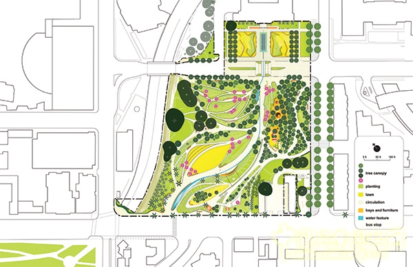 圣塔莫尼卡城市中心公園