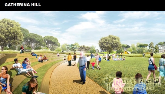 圣塔莫尼卡城市中心公園