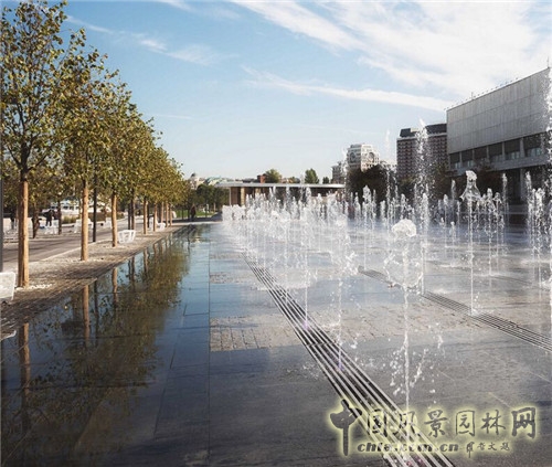 俄羅斯莫斯科Krymskaya濱水公園