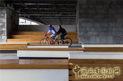 俄羅斯莫斯科Krymskaya濱水公園