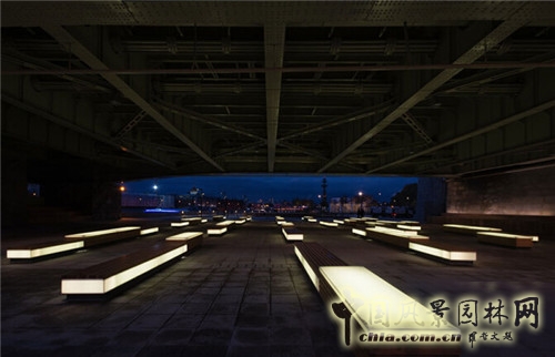 俄羅斯莫斯科Krymskaya濱水公園