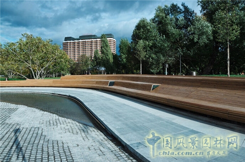 俄羅斯莫斯科Krymskaya濱水公園