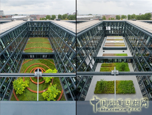 德國科隆Rheinpark-Metropole辦公空間景觀設計