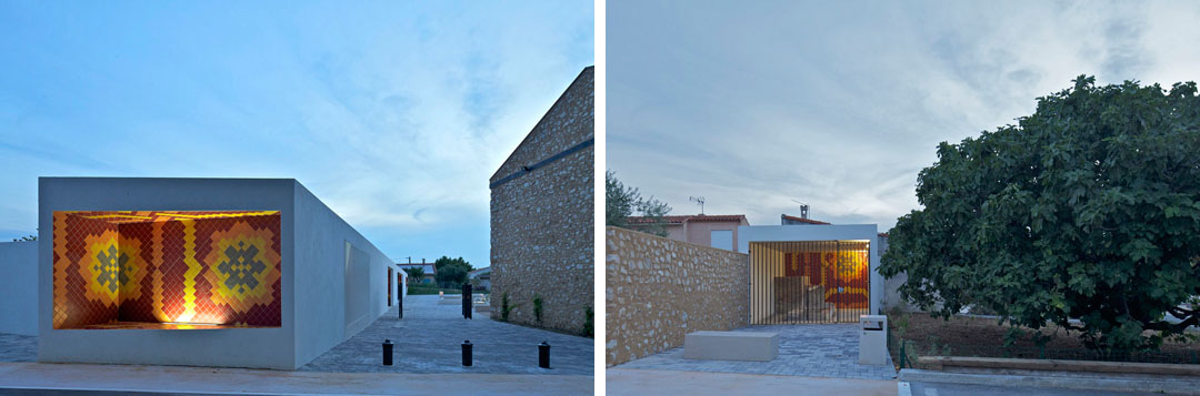 法國,馬賽Gignac la Nerthe市中心廣場景觀項目