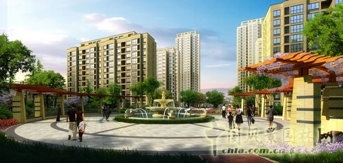 居住區景觀設計 景觀方案 施工圖設計