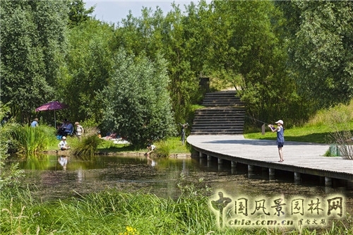 法國(guó)南泰爾市Chemin公園