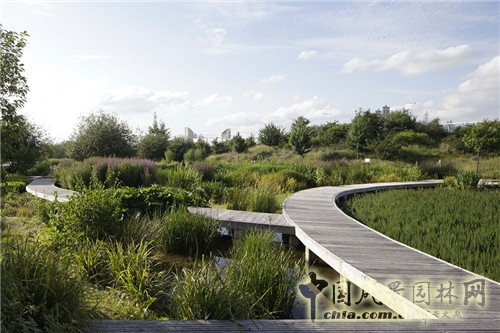 法國南泰爾市Chemin公園