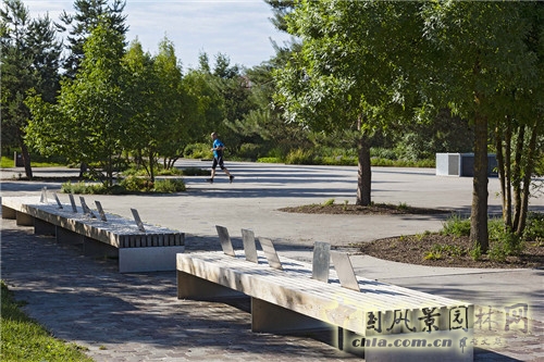 法國南泰爾市Chemin公園