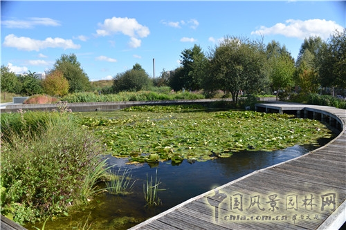 法國南泰爾市Chemin公園