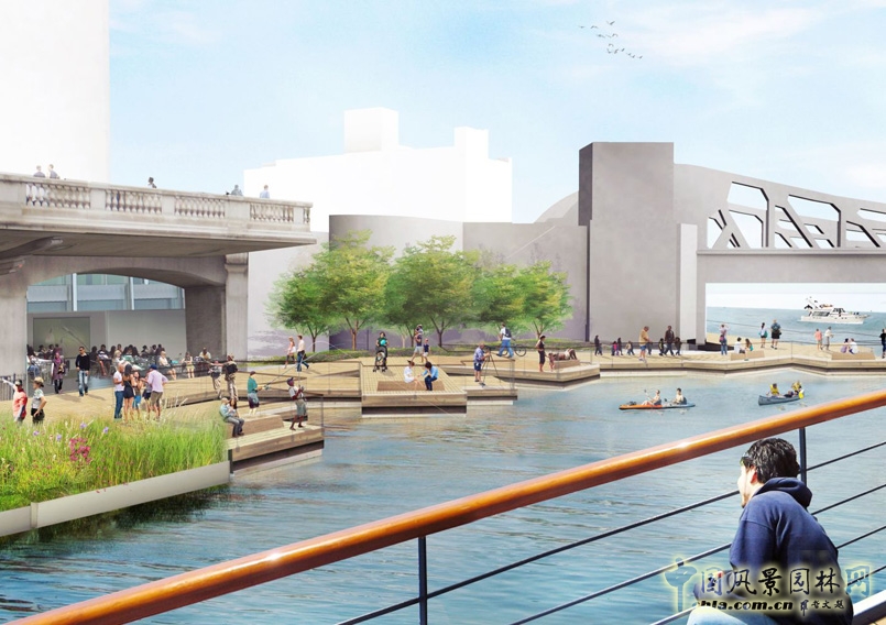 芝加哥濱河步道