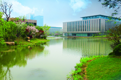 華為杭州生產(chǎn)基地 景觀工程 屋頂綠化