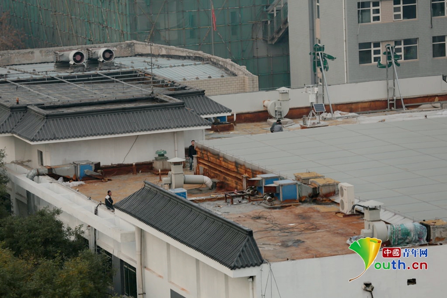 北京八一中學 屋頂花園 樓頂游泳池 樓頂花園