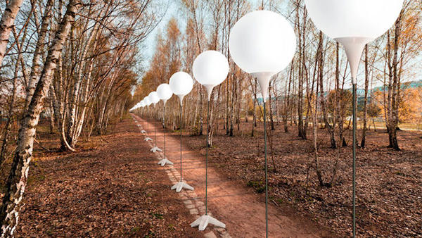 柏林圍墻再起——八千顆氣球圍起和平象征