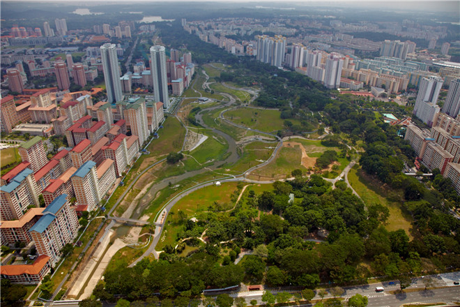 改變新加坡水文機理的城市河流公園