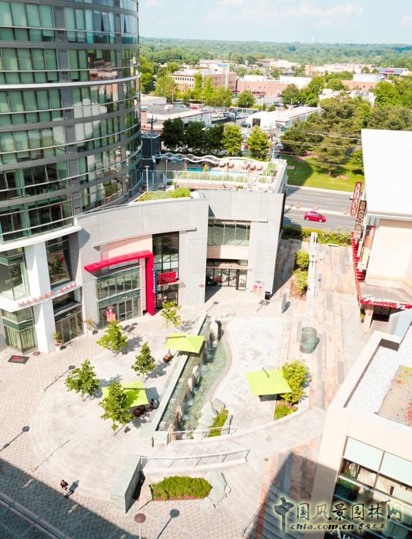 美國(guó)馬里蘭州北貝塞斯達(dá)廣場(chǎng)