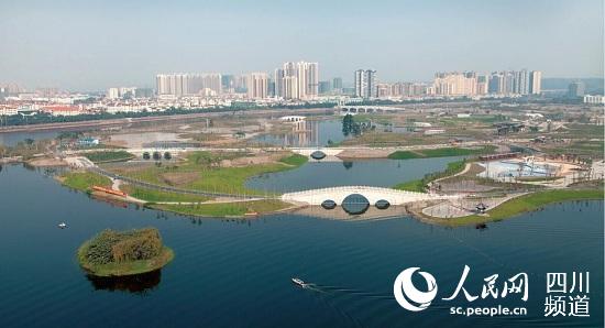 眉山：東坡濕地公園開園 掀文化名城建設大幕