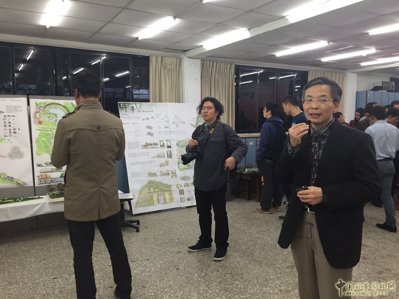 臺(tái)灣園林專業(yè)考察團(tuán)參觀訪問(wèn)東海大學(xué)