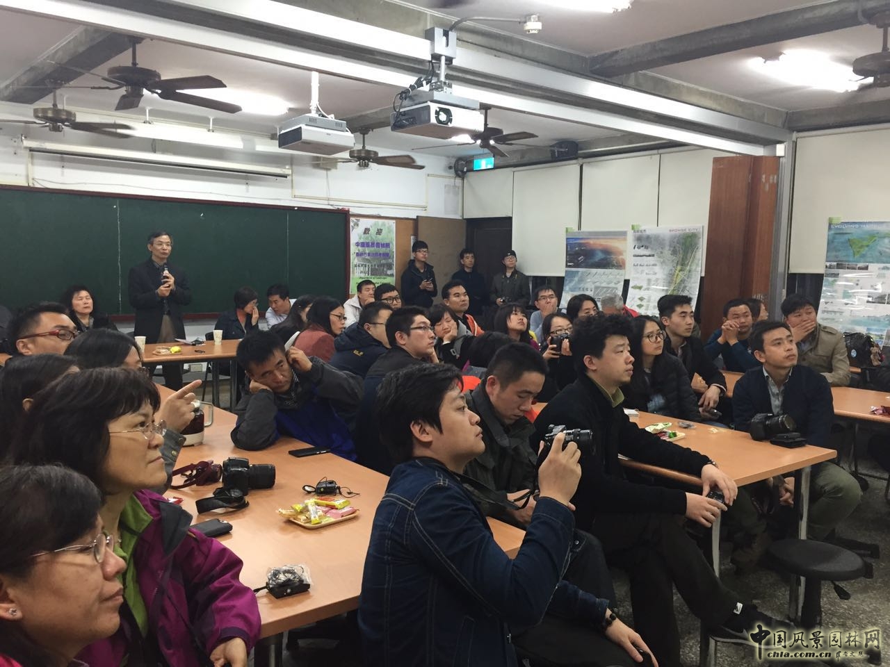 臺灣園林專業(yè)考察團參觀訪問東海大學