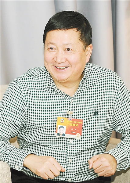 住渝全國政協(xié)委員張洪。