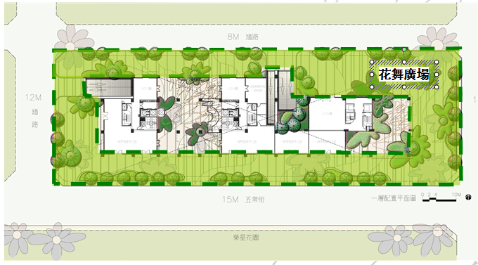 花舞廣場平面圖