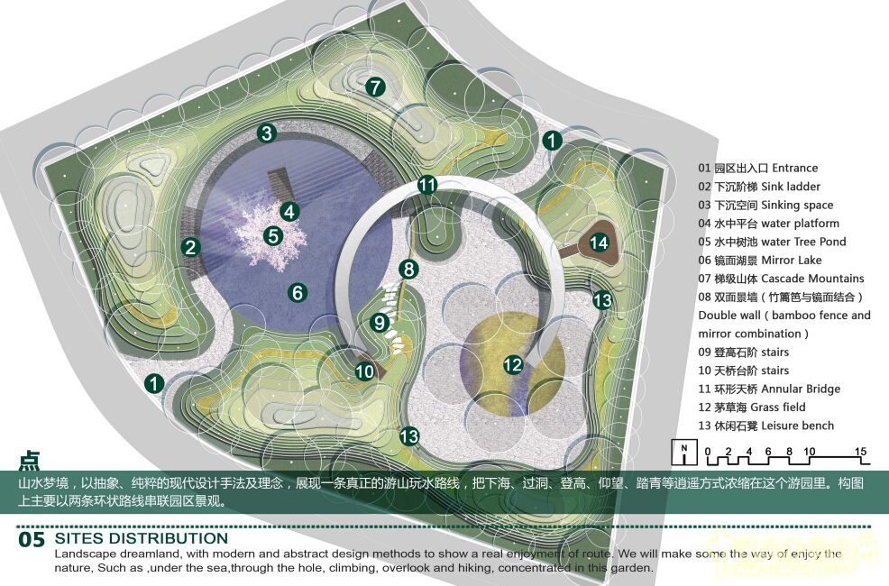 武漢園博會創意花園山水夢境