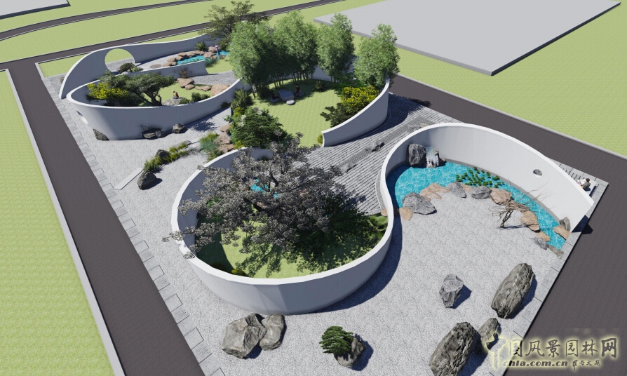 武漢園博會創(chuàng)意花園思園